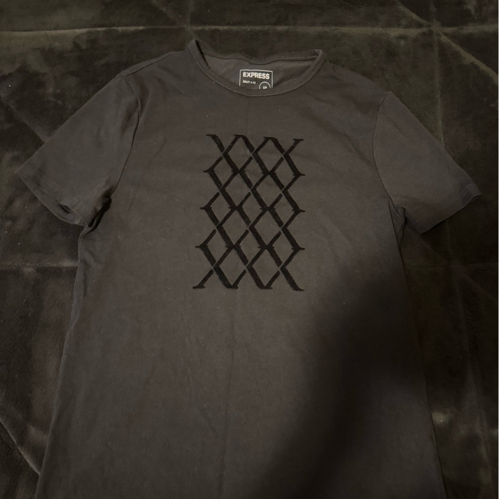 Express Black Quality Fit Tee